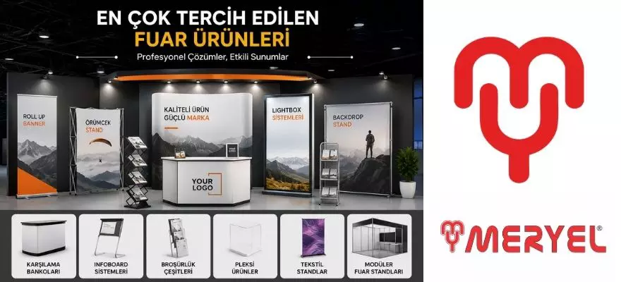 En Çok Tercih Edilen Fuar Ürünleri Rehberi | İzmir Fuar Stand ve Display Çözümleri