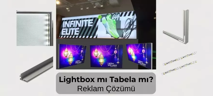 Lightbox mı Tabela mı? İşletmeniz İçin En Doğru Reklam Çözümü Rehberi