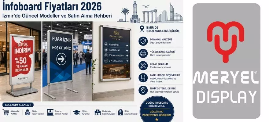 İnfoboard Fiyatları 2026 İzmir’de Güncel Modeller ve Satın Alma Rehberi