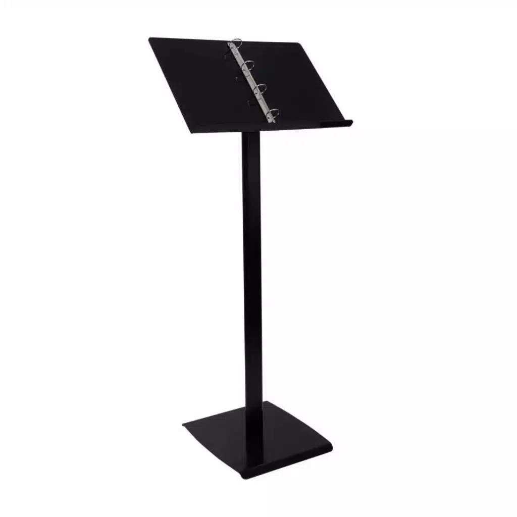 2X A4 Dosya Mekanizmalı Menü Panosu Siyah