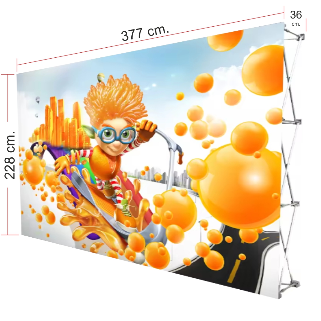 Kumaş Örümcek Stand 3x5_