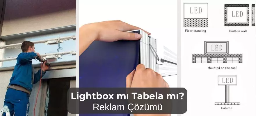 Lightbox mı Tabela mı İşletmeniz İçin En Doğru Reklam Çözümü Rehberi