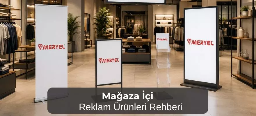 Mağaza İçi Reklam Ürünleri Rehberi, Doğru Display ve Tanıtım Ürünleri Nasıl Seçilir