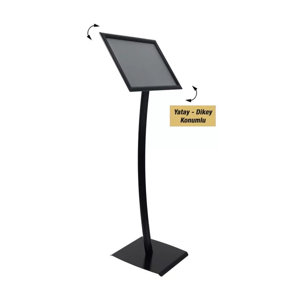 Ojigi Menü ve Bilgilendirme Panosu A3 (420x297 mm) Siyah