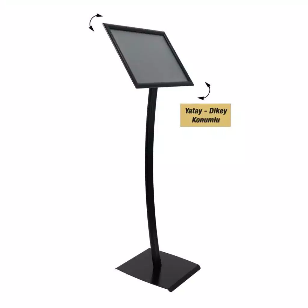 Ojigi Menü ve Bilgilendirme Panosu A3 (420x297 mm) Siyah