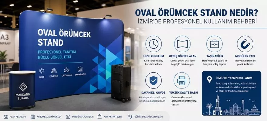 Oval Örümcek Stand Nedir İzmir’de Profesyonel Kullanım Rehberi