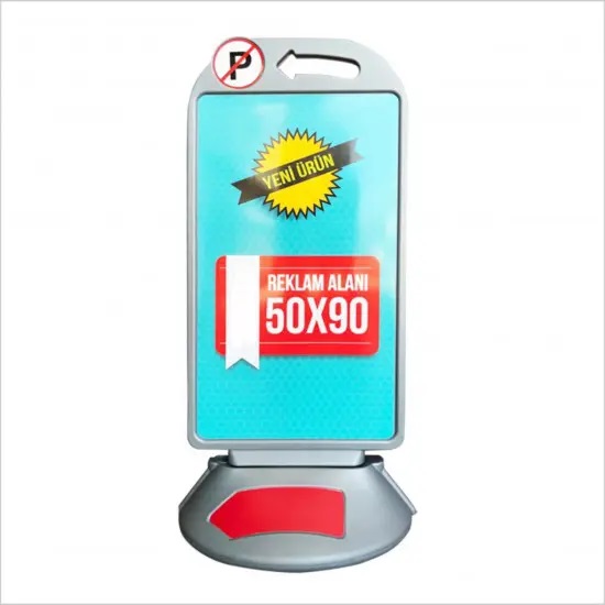 Reklam Park Dubası Çift Taraflı 50x90 h 130cm