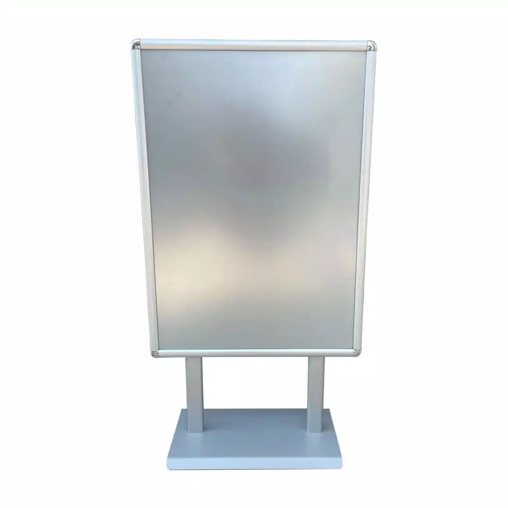 Saç Tabanlı Poster Pano Eloksal A1 (594x841 mm) Gri_1