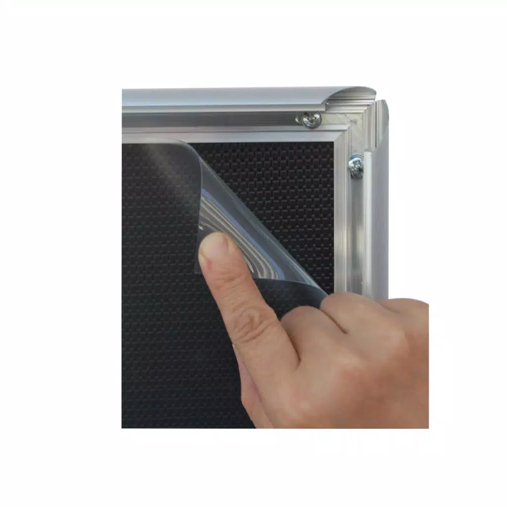 Tek Ayaklı Menü ve Bilgilendirme Panosu Eloksal A3 (420x297 mm) Gri_1