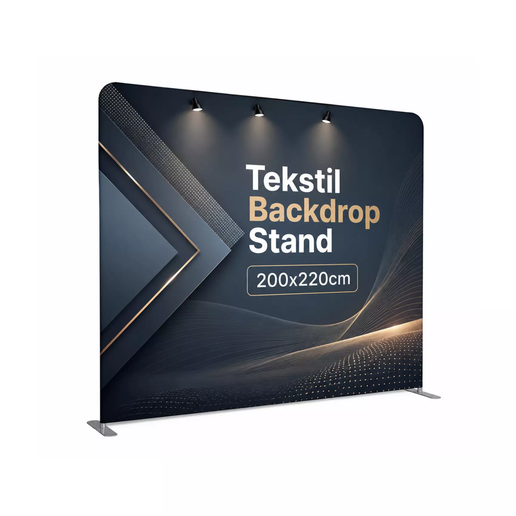 Tekstil Backdrop Stand 200x220cm Düz