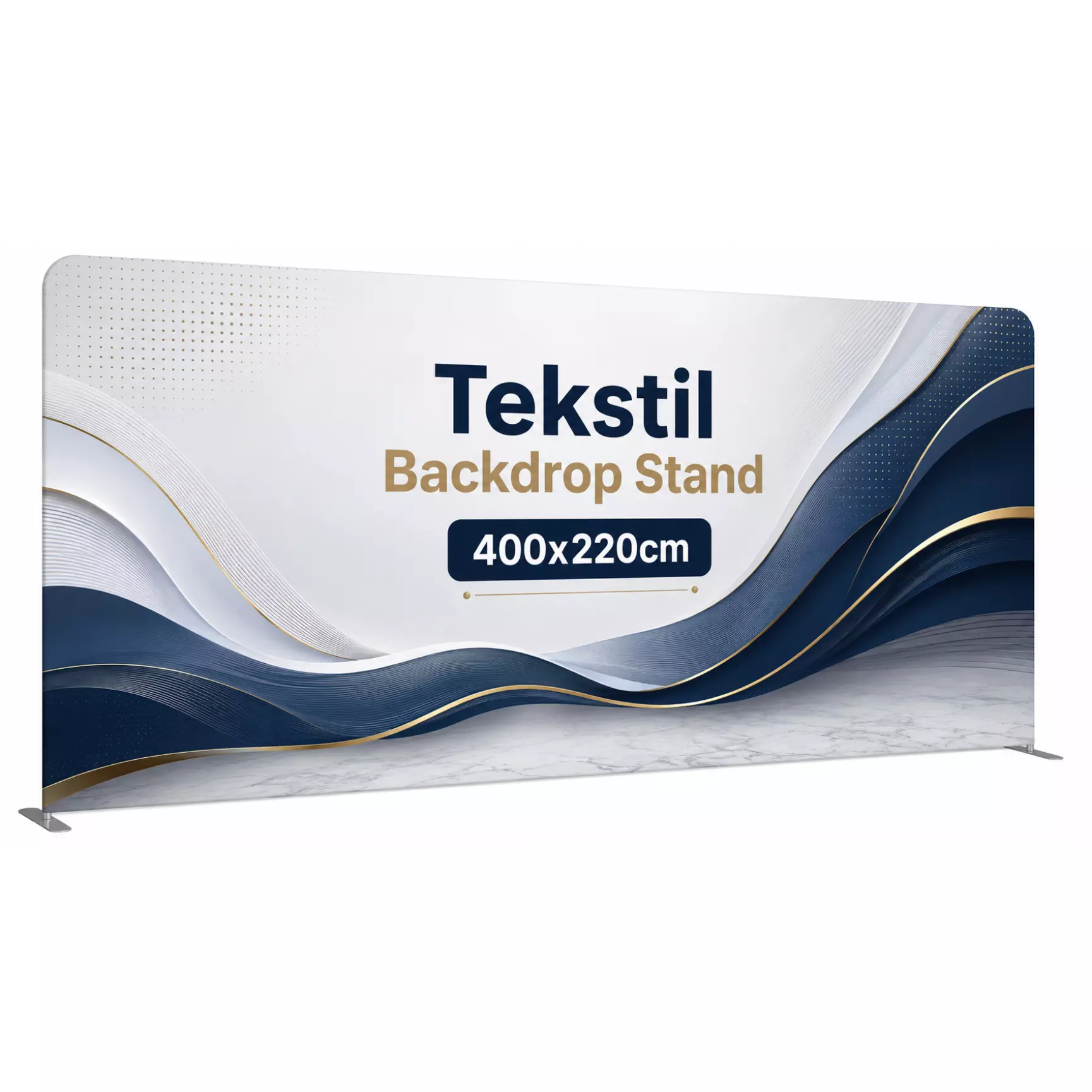 Tekstil Backdrop Stand 400x220cm Düz