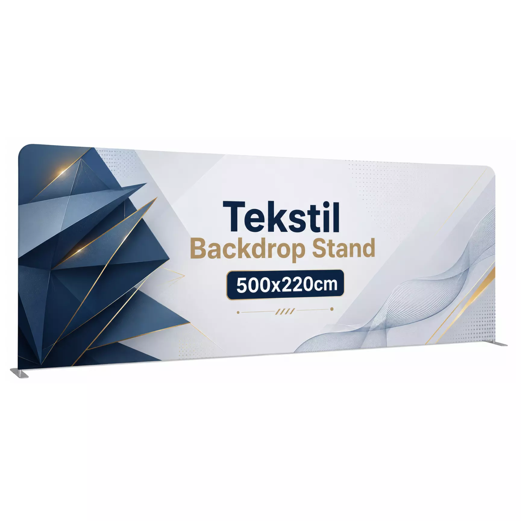 Tekstil Backdrop Stand 500x220cm Düz