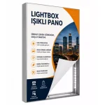 Lightbox Işıklı Pano 50x35 cm.