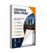 Lightbox Işıklı Pano 50x35 cm.